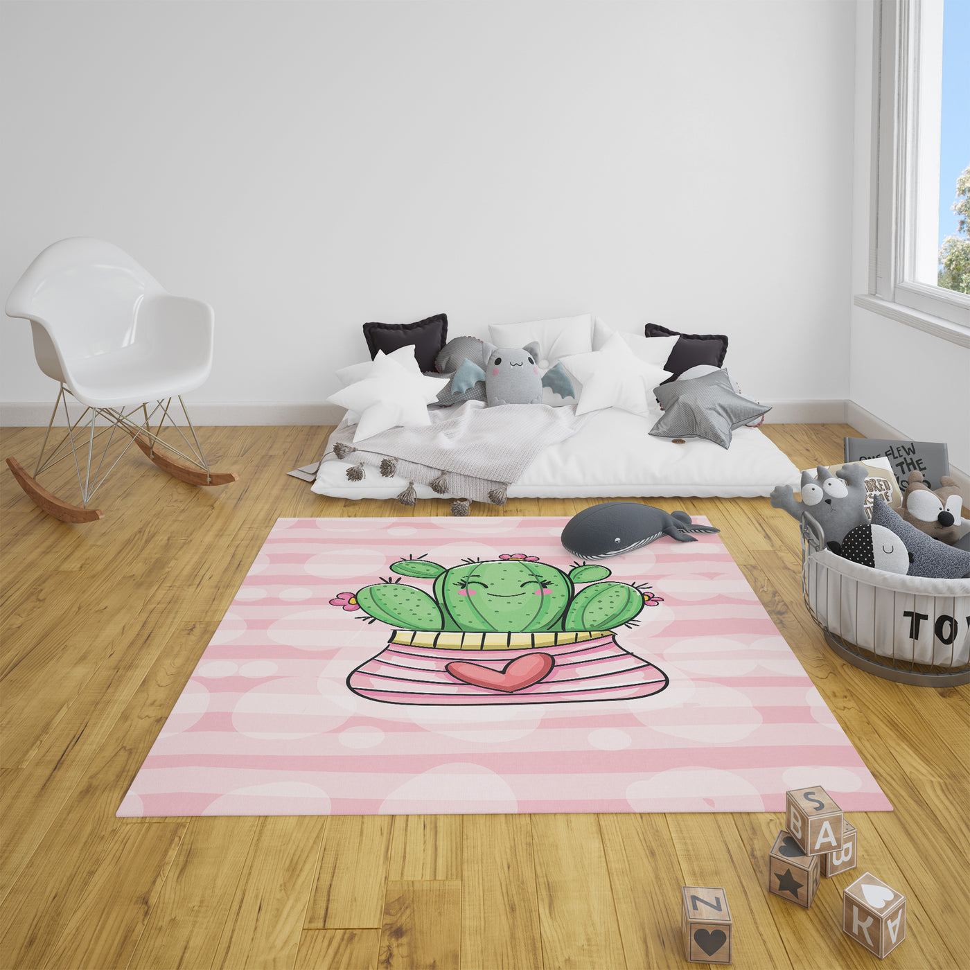 Cute Cactus Carpet KS150