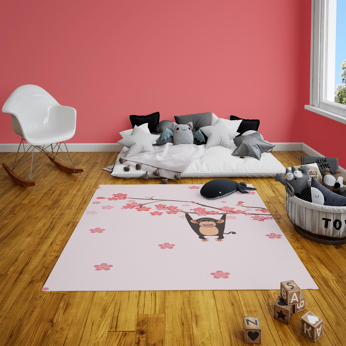 Cherry Monkey Kids Carpet