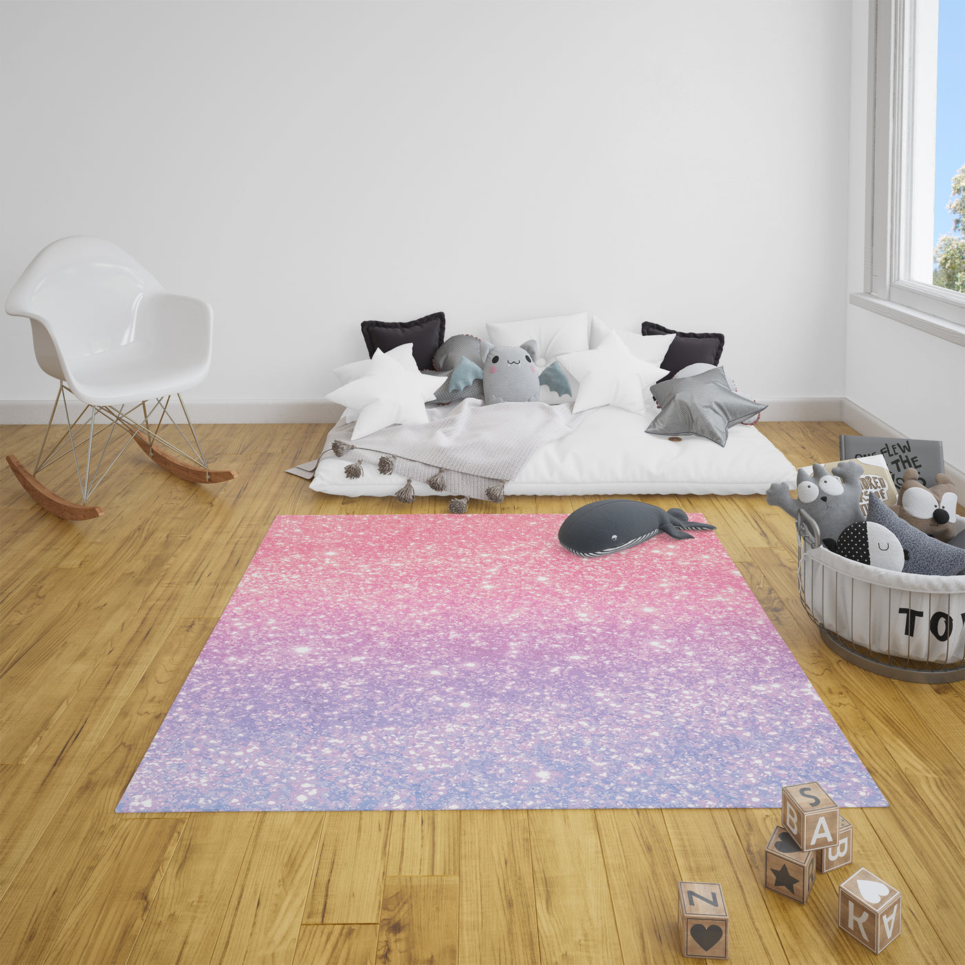 Pastel Shimmery Carpet KS157