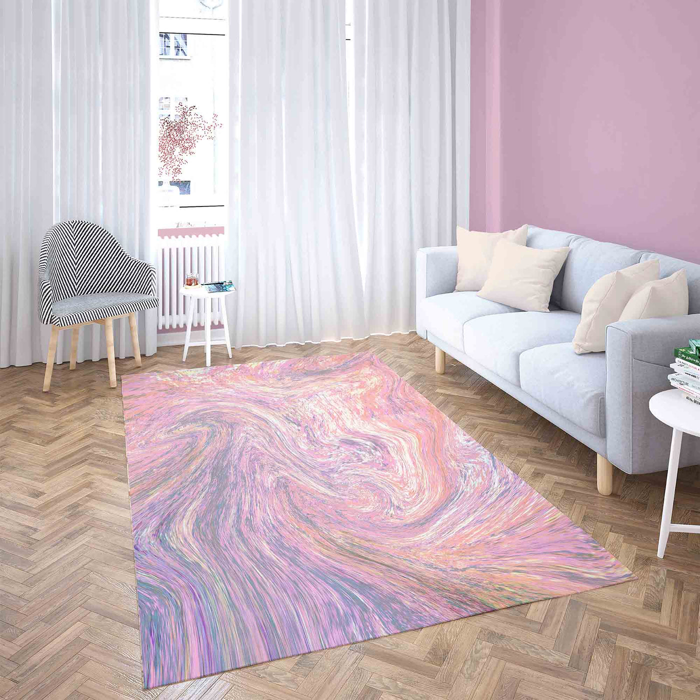 Pastel  Color Carpet