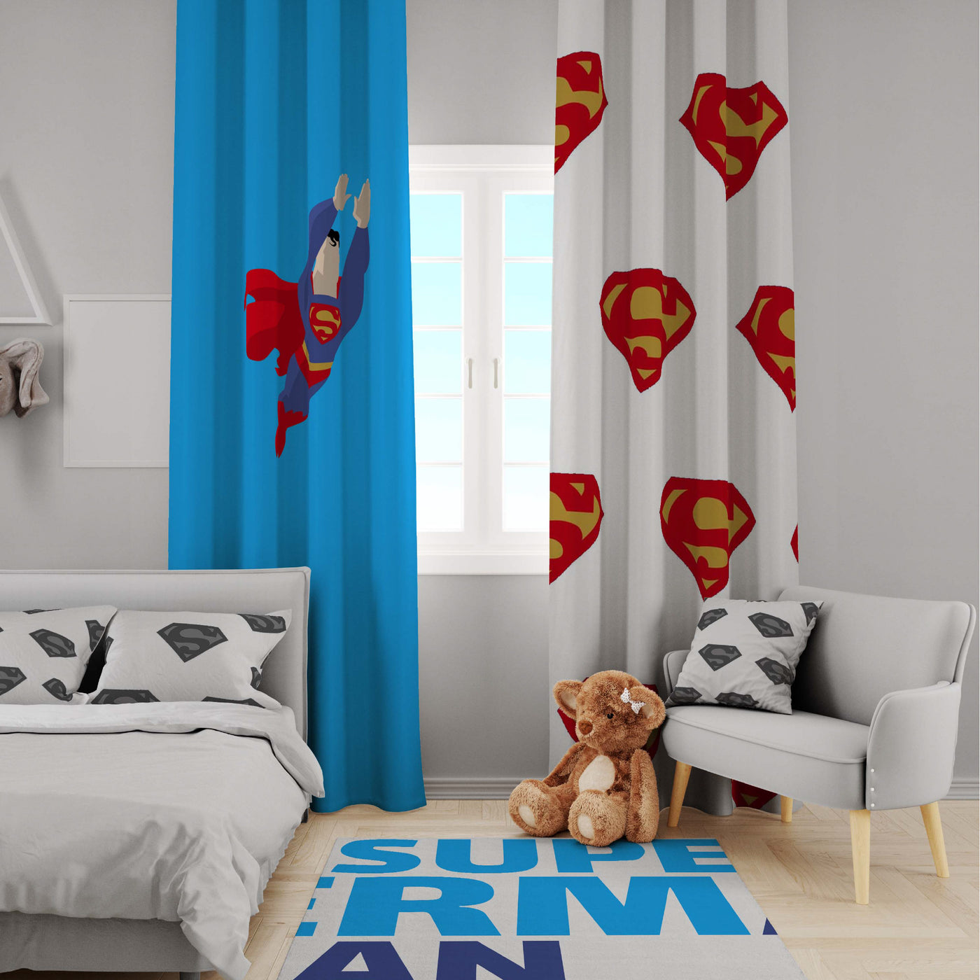 Super Man Kids Room
