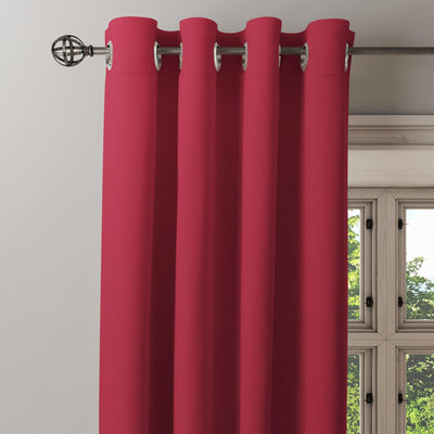 Fuchsia curtain