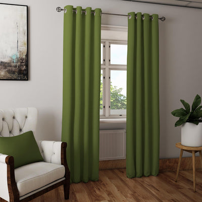 Olive curtain