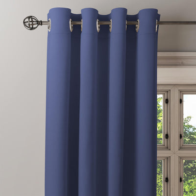 Nile BLue curtain