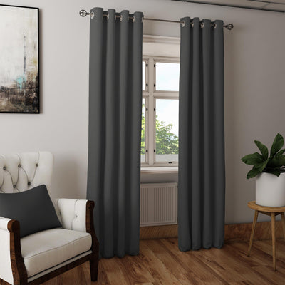 Grey curtain