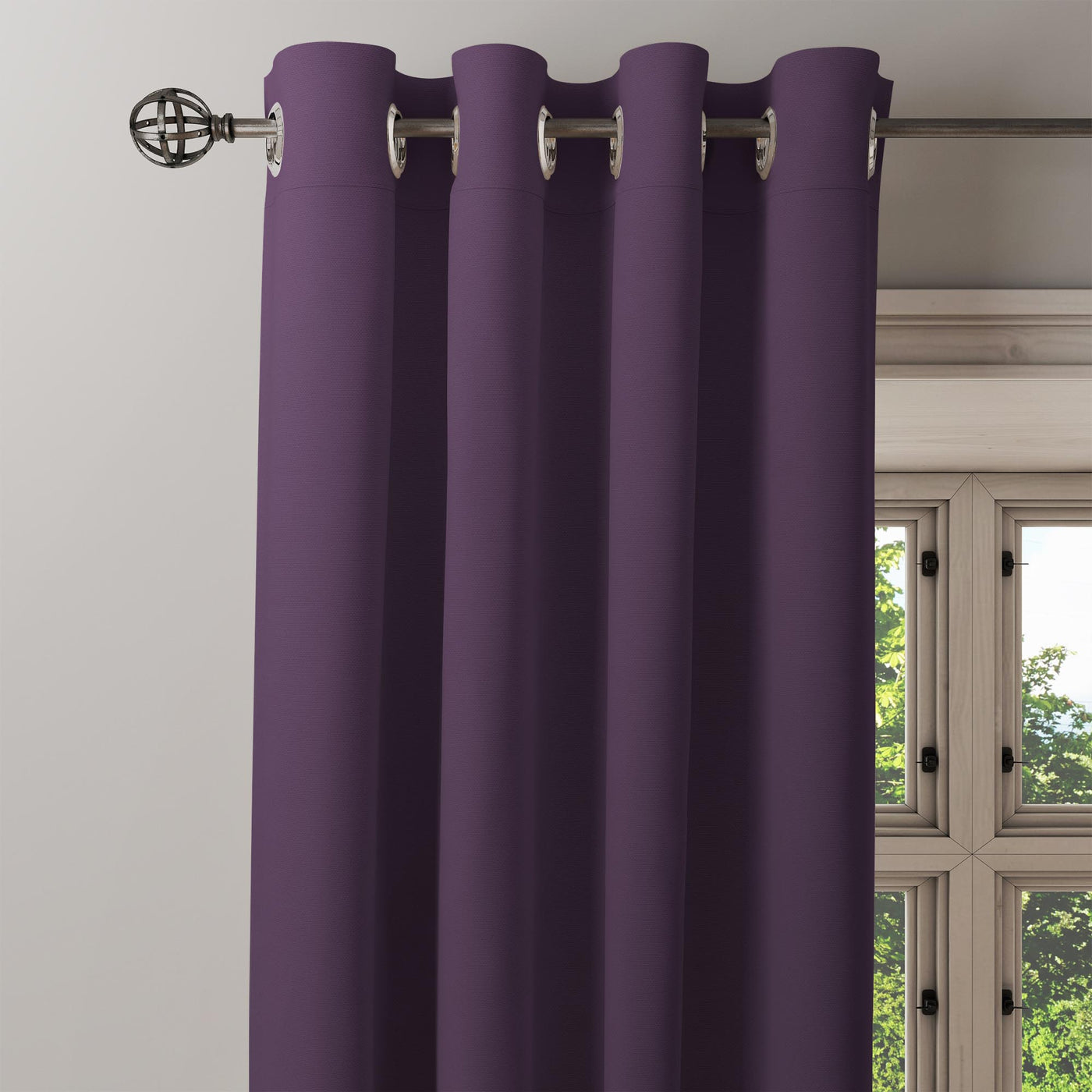 Dark Purple curtain