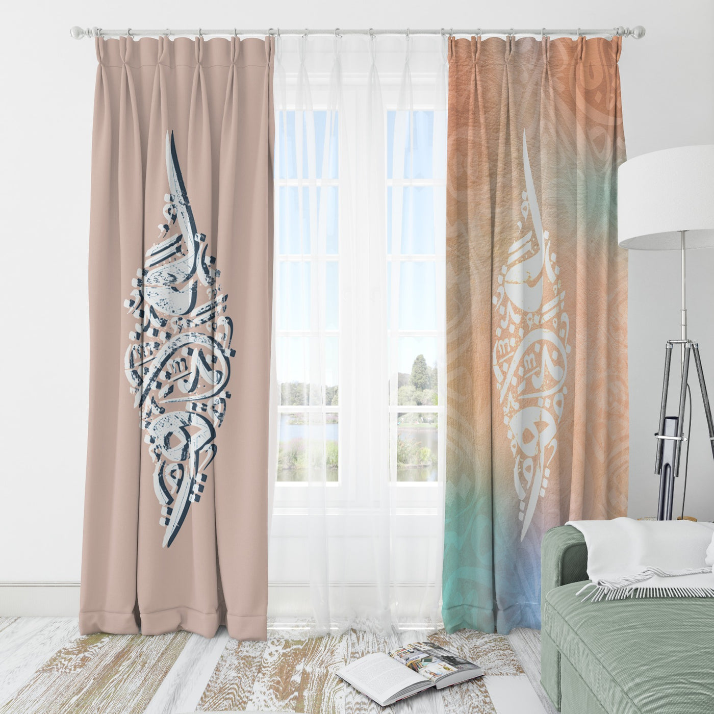 Colorful  Curtain