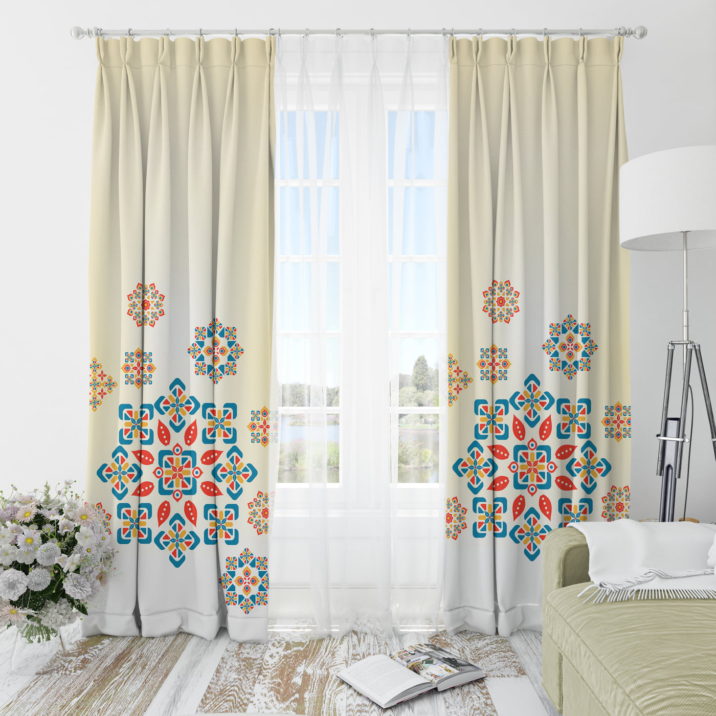 Colorful Ramadan Curtain
