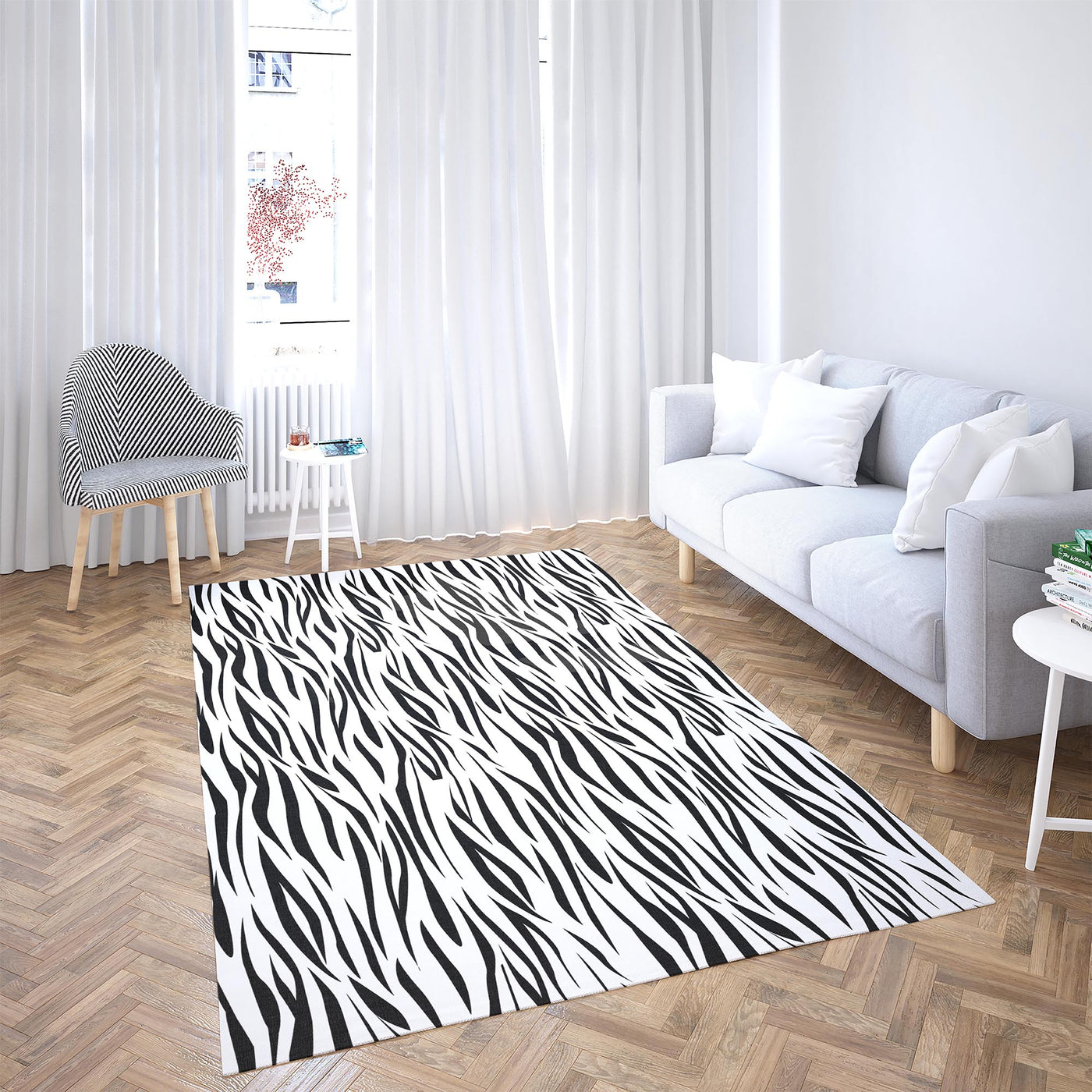 zebra carpet S125